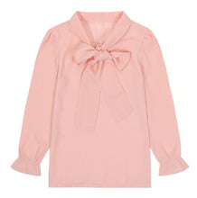 Load image into Gallery viewer, Chiffon Long Sleeve Kids Shirt