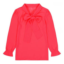 Load image into Gallery viewer, Chiffon Long Sleeve Kids Shirt