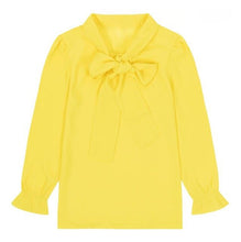 Load image into Gallery viewer, Chiffon Long Sleeve Kids Shirt