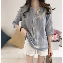 Load image into Gallery viewer, Striped Casual Shirts