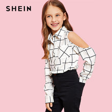 Load image into Gallery viewer, Grid Plaid Kids Shirt