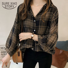 Load image into Gallery viewer, Plaid Long Sleeve Shirt