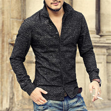 Load image into Gallery viewer, Slim Fit Floral Printed Shirt