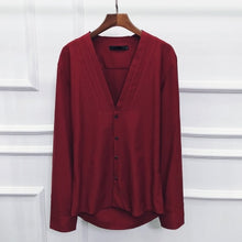 Load image into Gallery viewer, V-neck Slim Fit Shirt