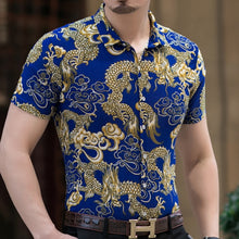 Load image into Gallery viewer, Slim Fit Rose Printed Shirt