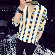 Load image into Gallery viewer, V-Neck Half Sleeve Shirt