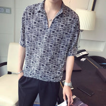 Load image into Gallery viewer, V-Neck Half Sleeve Shirt
