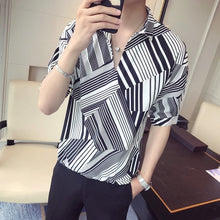 Load image into Gallery viewer, V-Neck Half Sleeve Shirt