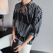 Load image into Gallery viewer, V-Neck Half Sleeve Shirt