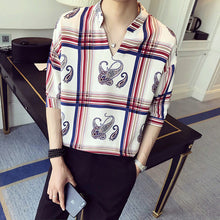 Load image into Gallery viewer, V-Neck Half Sleeve Shirt