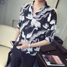 Load image into Gallery viewer, V-Neck Half Sleeve Shirt