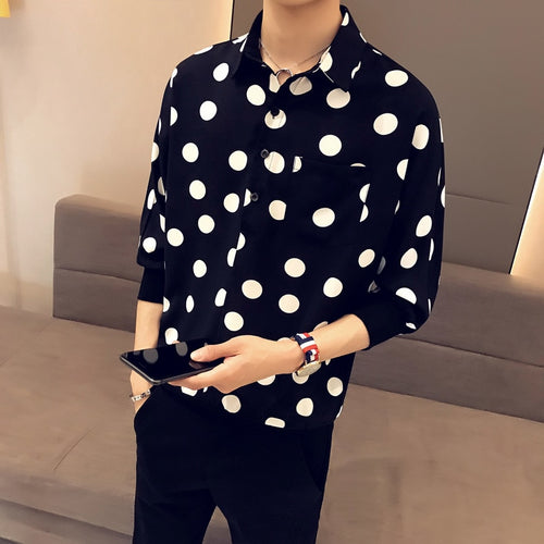 White Spotted Shirt