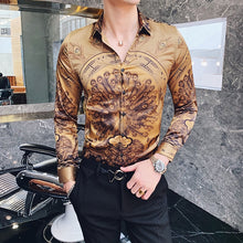 Load image into Gallery viewer, Peacock Printed Shirt