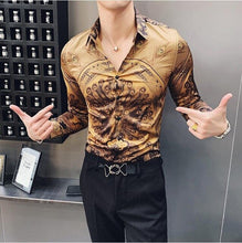 Load image into Gallery viewer, Peacock Printed Shirt