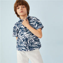 Load image into Gallery viewer, Camouflage Printed Kids Shirts
