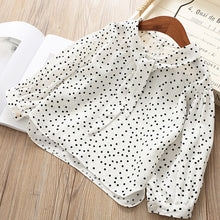 Load image into Gallery viewer, Chiffon Kids Wine Red Shirt